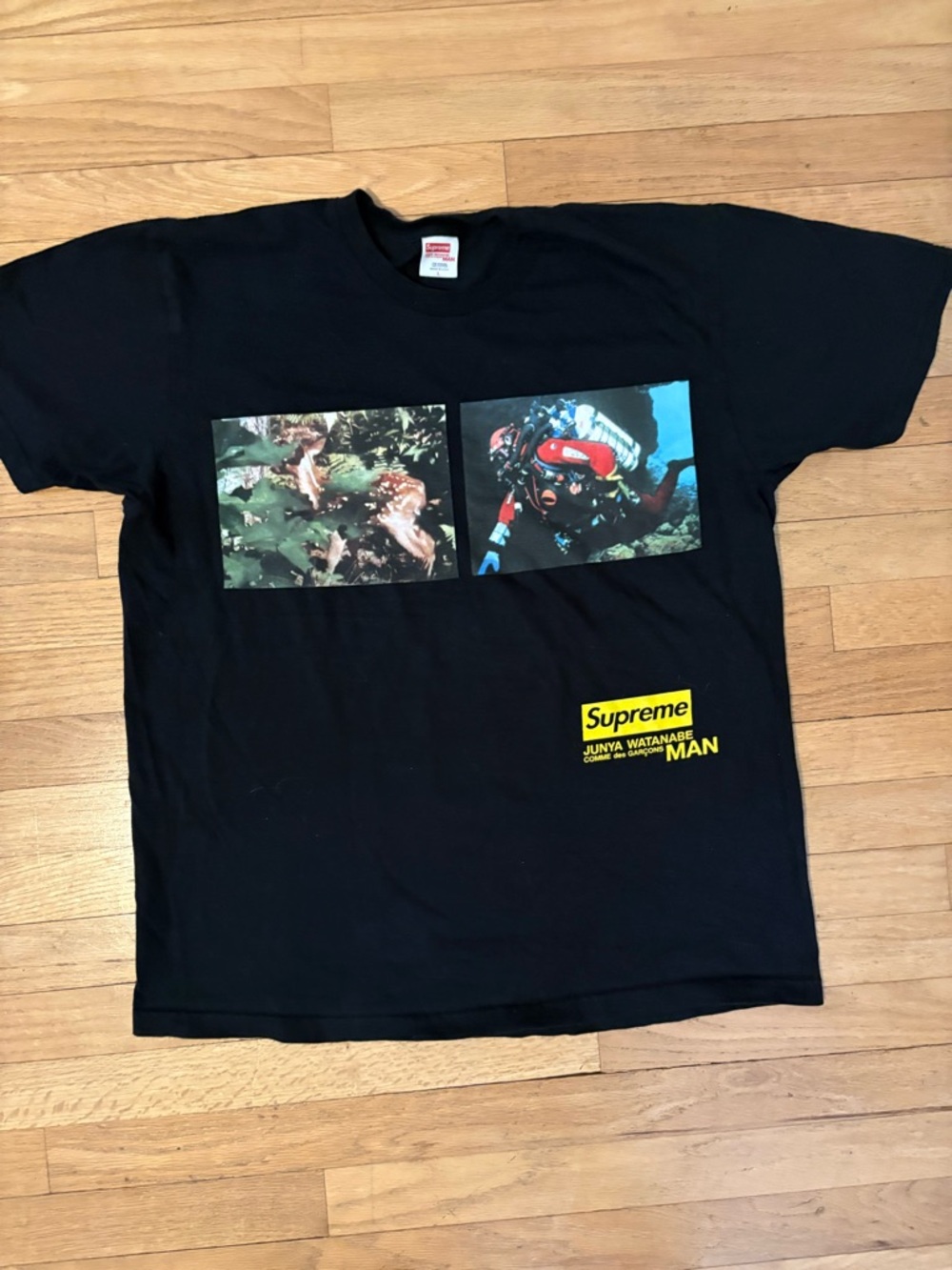 Authentic supreme x commes des garcons cdg x junya watanabe shirt